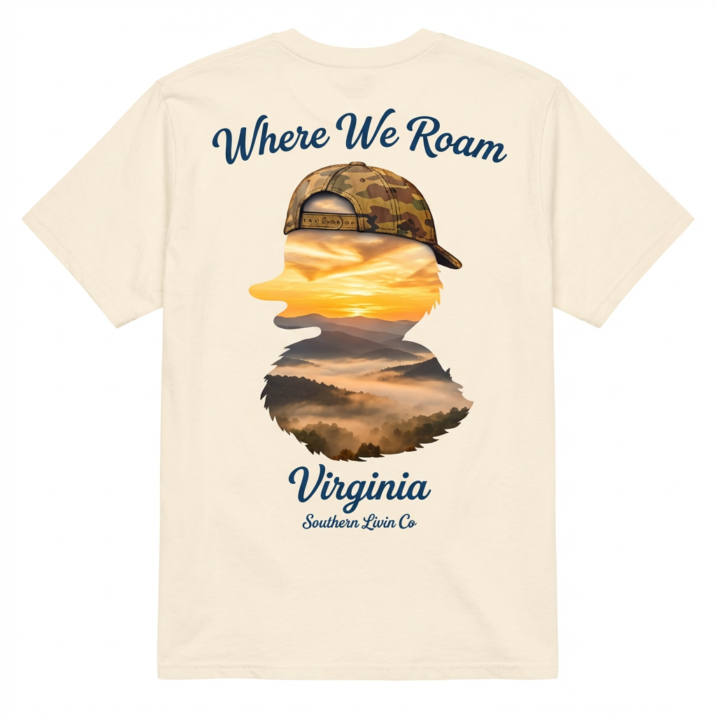 Where We Roam Virginia Tee - Southern Livin Co