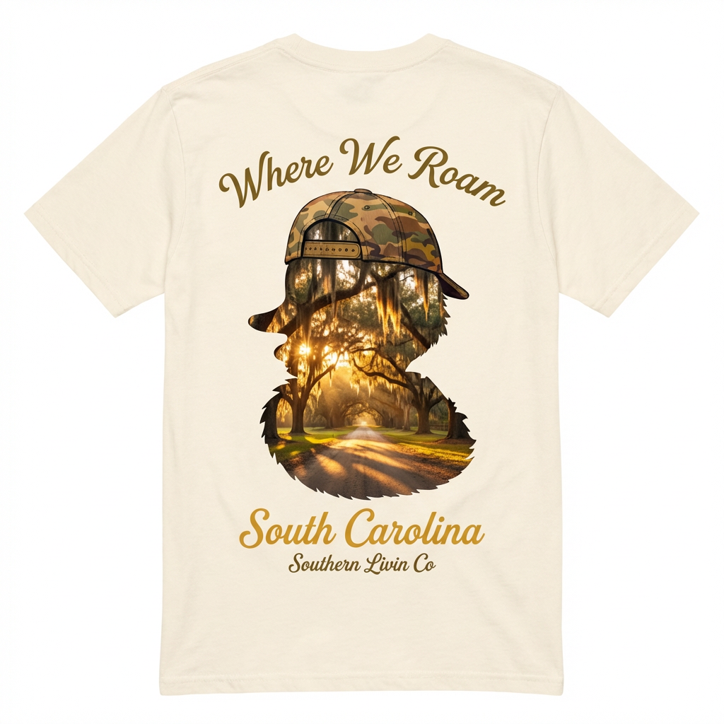 Where We Roam South Carolina Tee - Southern Livin Co